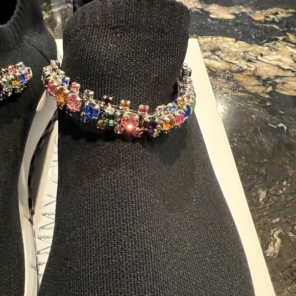 Brand new, Jimmy Choo Verona Crystal Sneakers - Picture 4 of 10